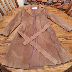 Suede 3/4 coat Alfred Sung